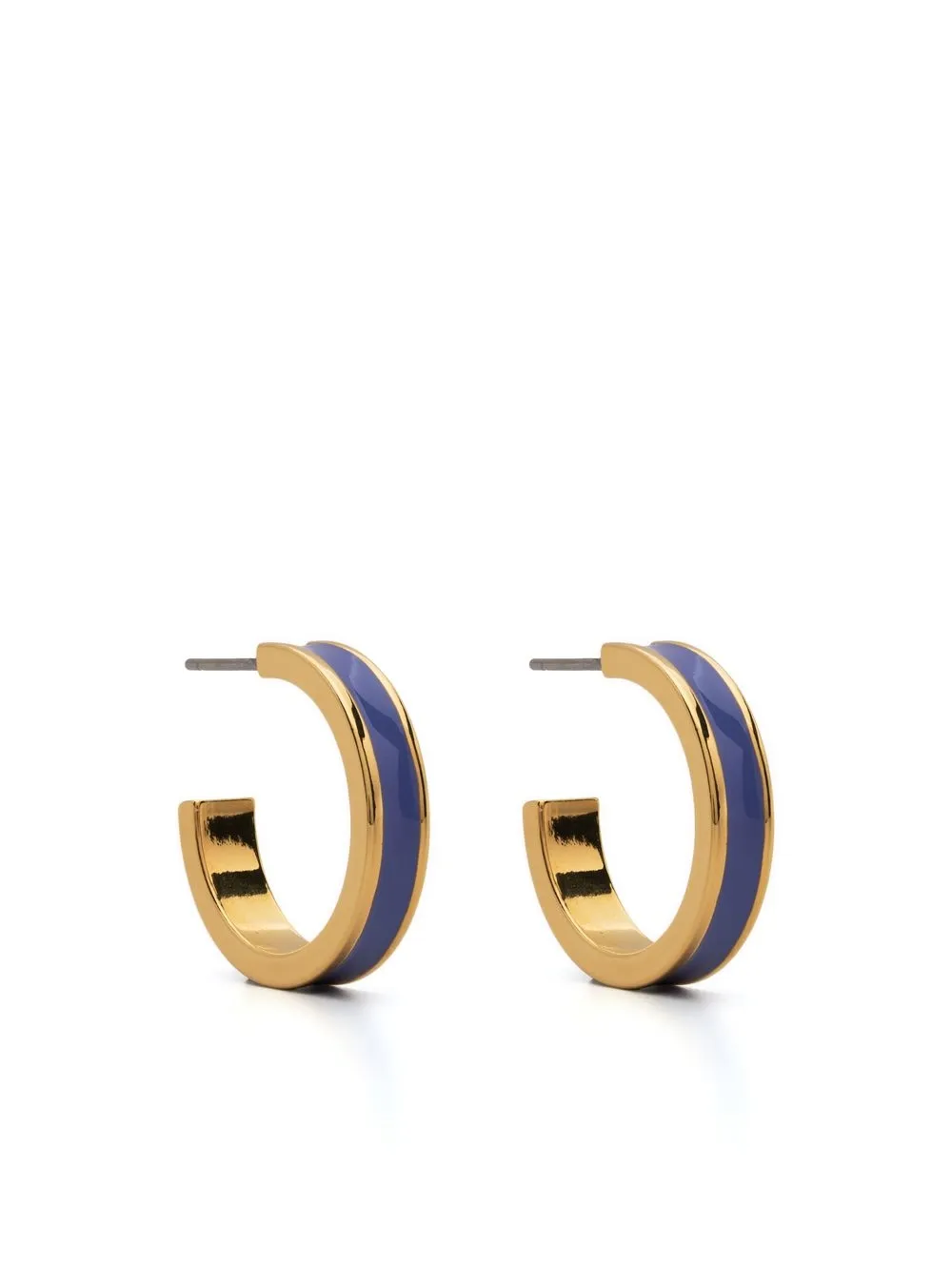 

Isabel Marant ACC enamel hoop earrings - Gold