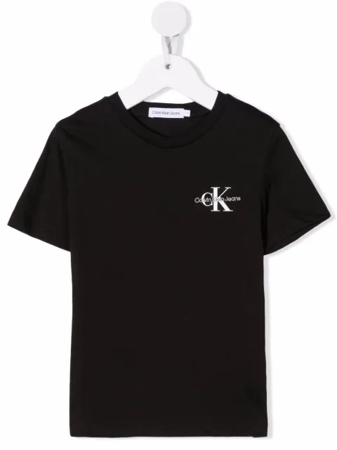 Calvin Klein Kids logo-print cotton T-shirt