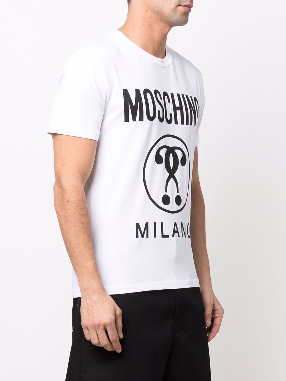 фото Moschino футболка с логотипом