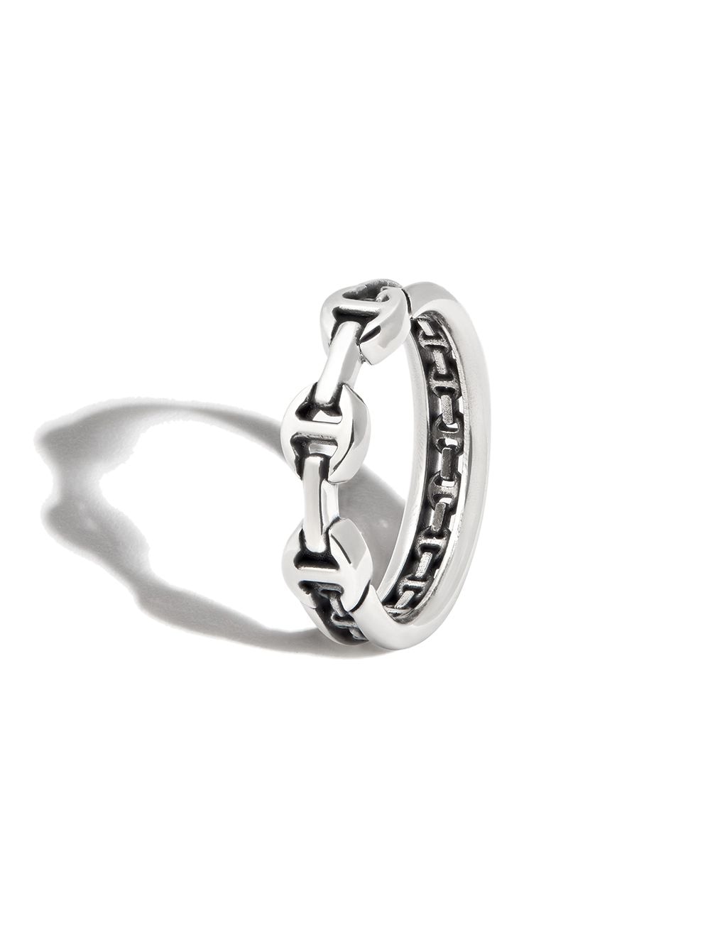 Shop Hoorsenbuhs Sterling Silver Chain-link Ring