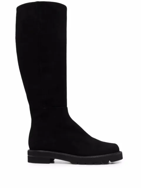 Stuart Weitzman slip-on knee-length boots