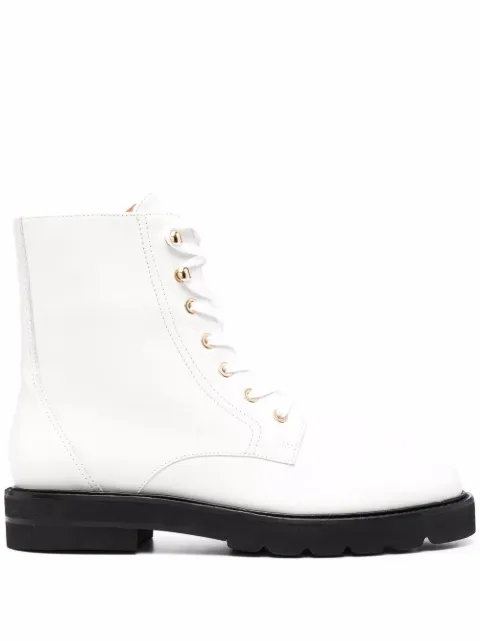 Stuart Weitzman Stiefel mit Schnürung