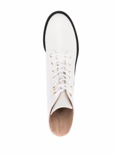 Stuart Weitzman lace-up leather boots S0409CHI - 3