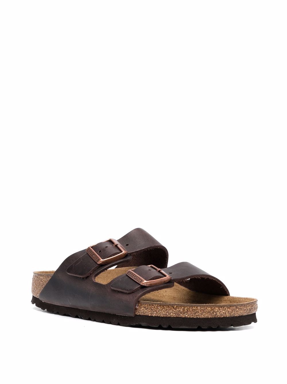 Birkenstock Sandalen met gesp - Bruin