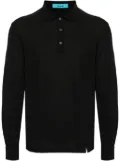 Drumohr long-sleeve polo shirt - Black