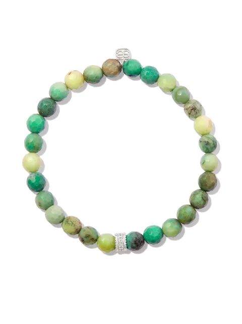 Sydney Evan pulsera en oro amarillo de 14kt con diamantes y ópalo