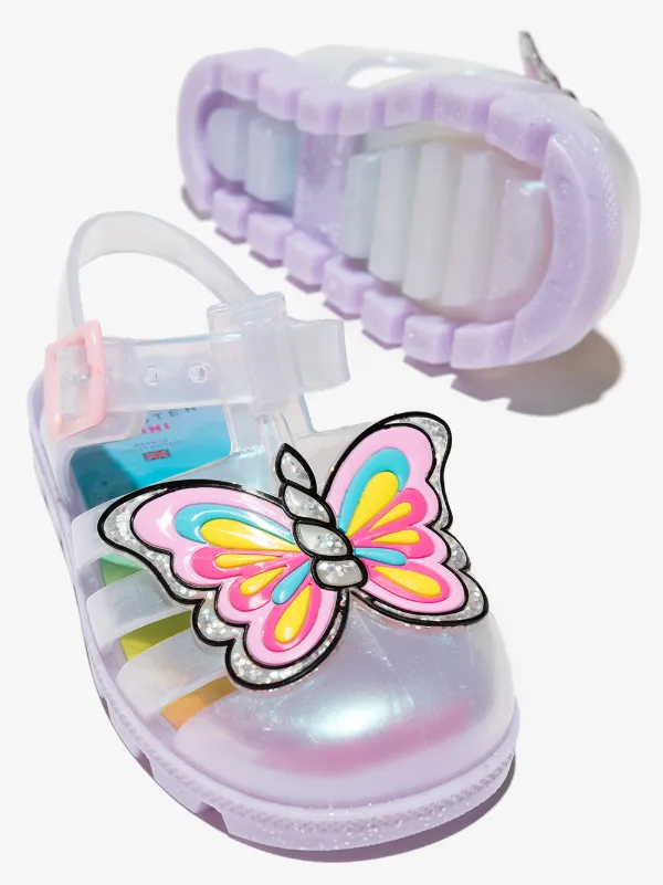 Sophia Webster Mini Unicorn Iridescent Jelly Sandals Farfetch