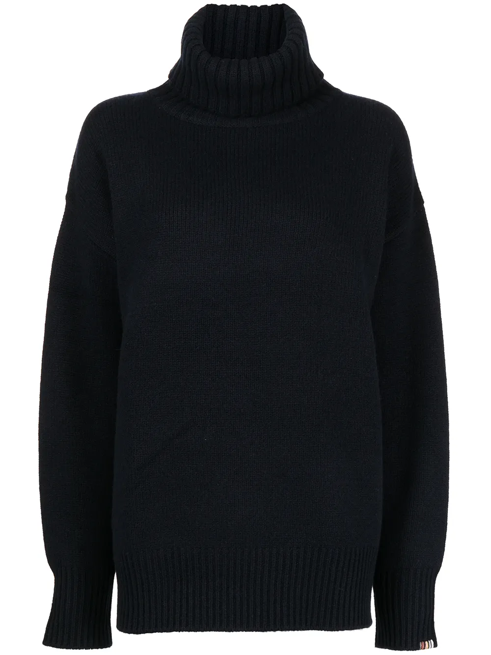 

extreme cashmere Xtra oversized roll-neck jumper - Blue