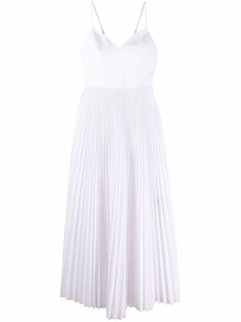фото Federica tosi плиссированное платье миди