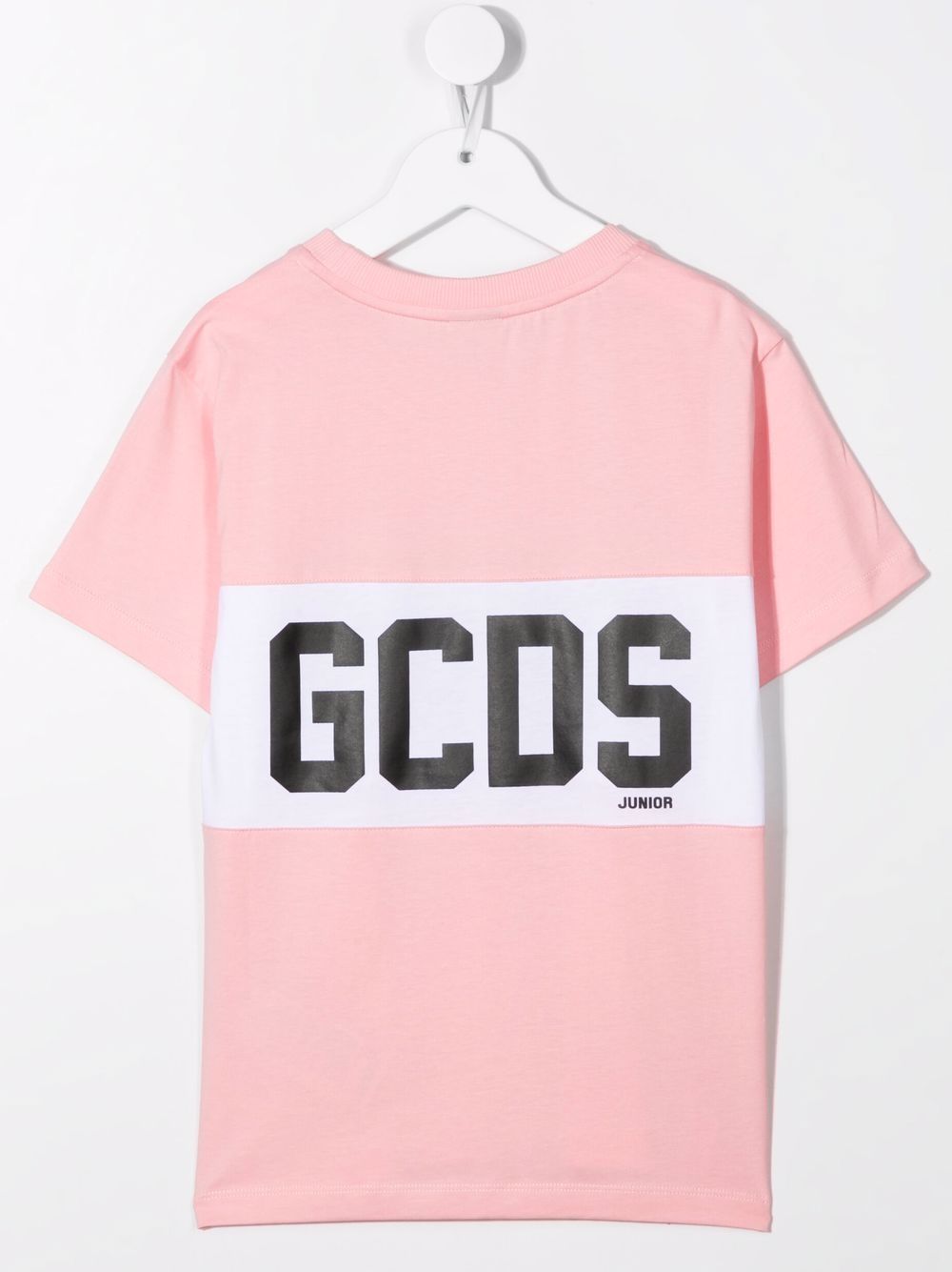 фото Gcds kids cotton logo-print t-shirt