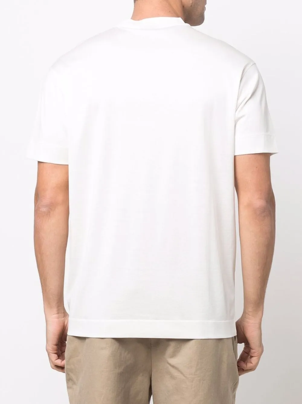 фото Emporio armani футболка с нашивкой-логотипом