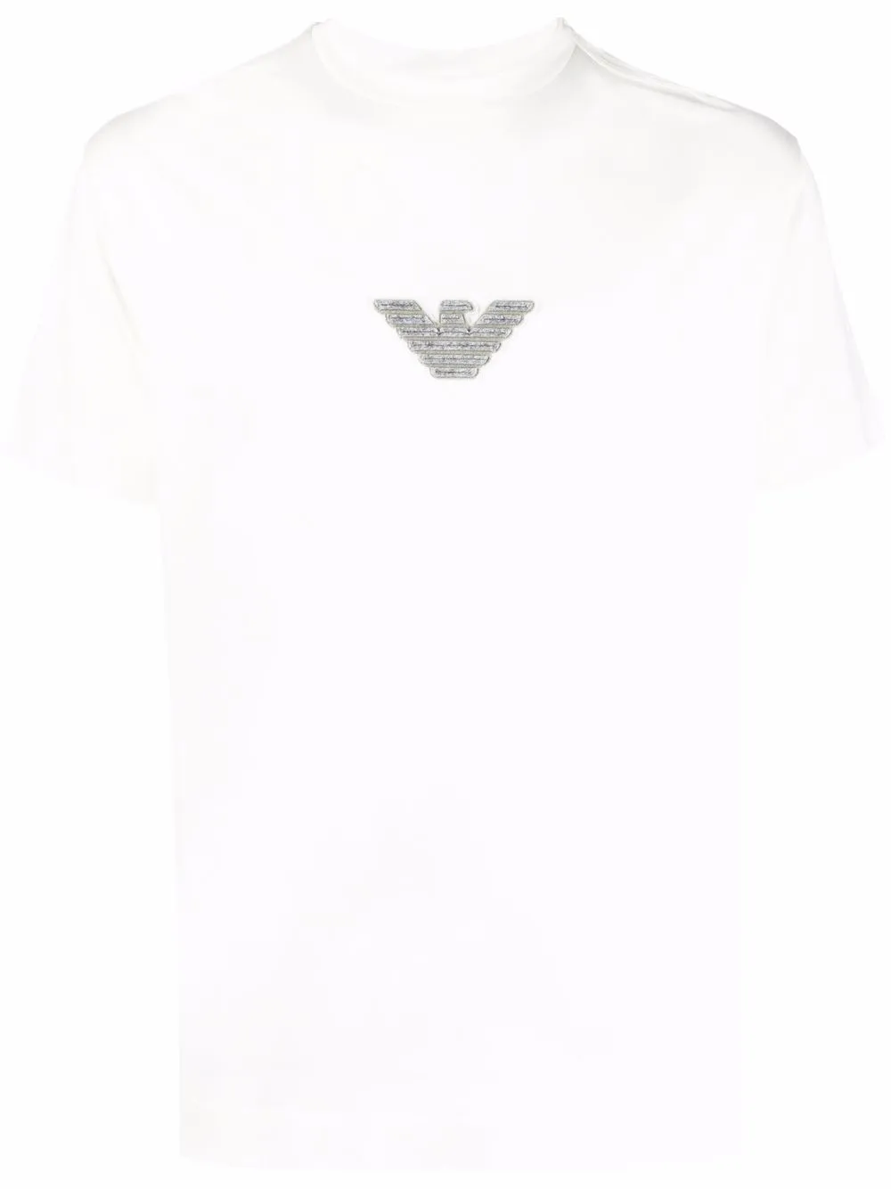 

Emporio Armani logo-patch T-shirt - White