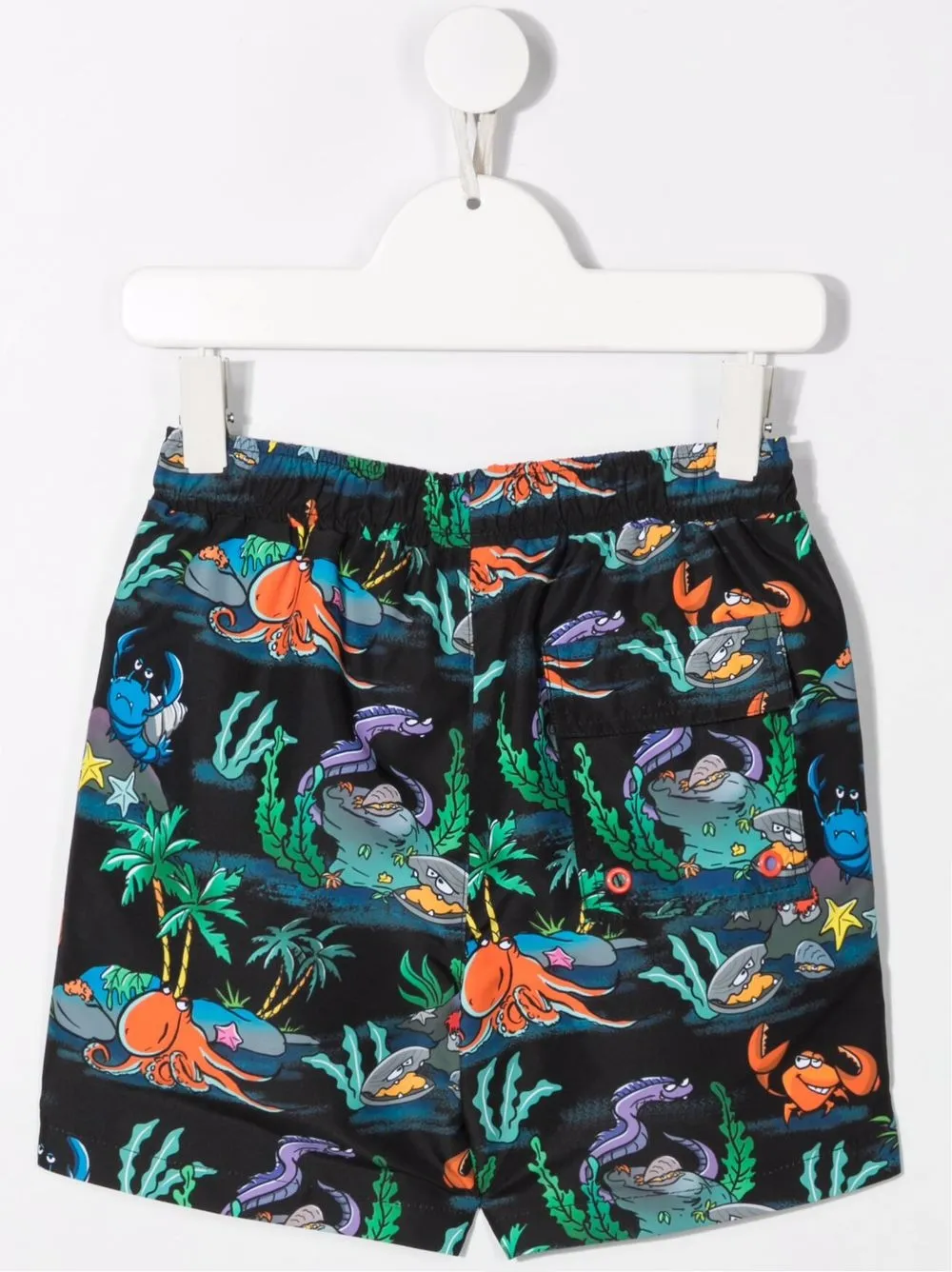Stella McCartney Kids Zwembroek met print - Zwart