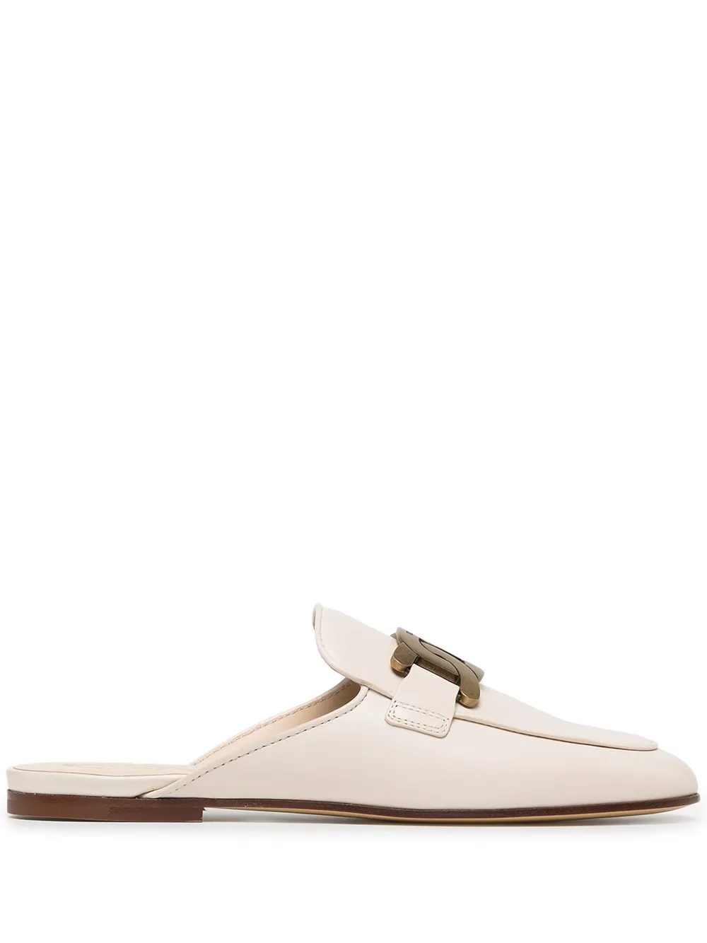 Tod's мюли с логотипом