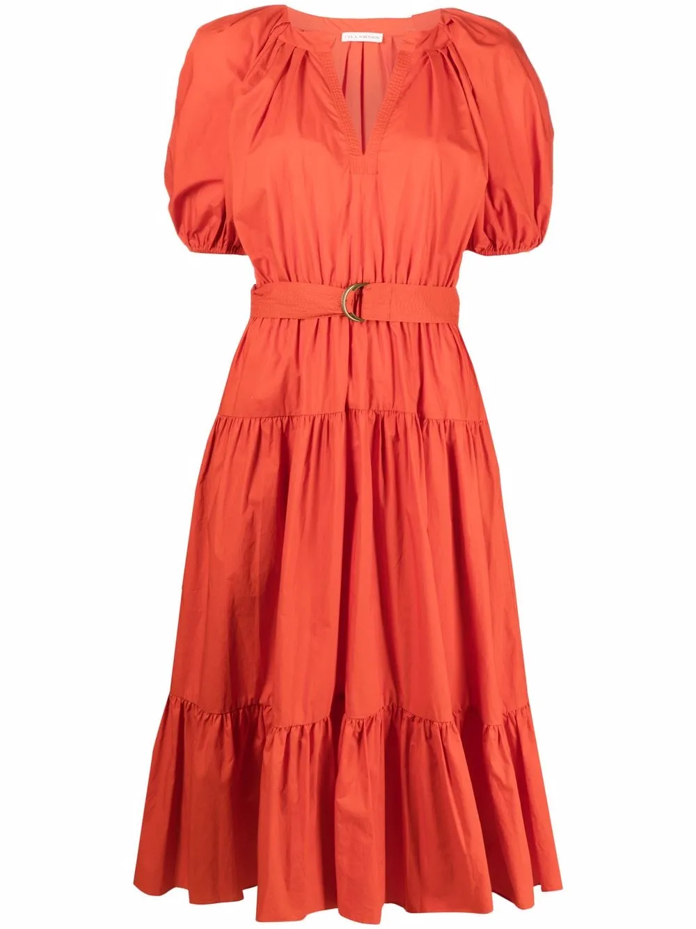 

Ulla Johnson vestido Josefina - Naranja