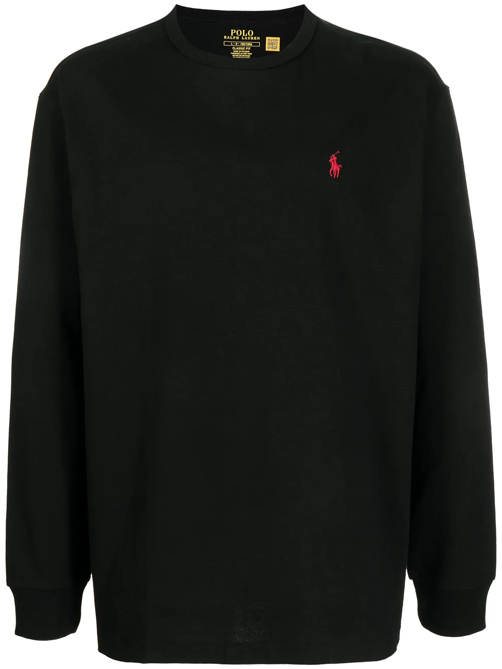 

Polo Ralph Lauren sudadera con logo bordado - Negro