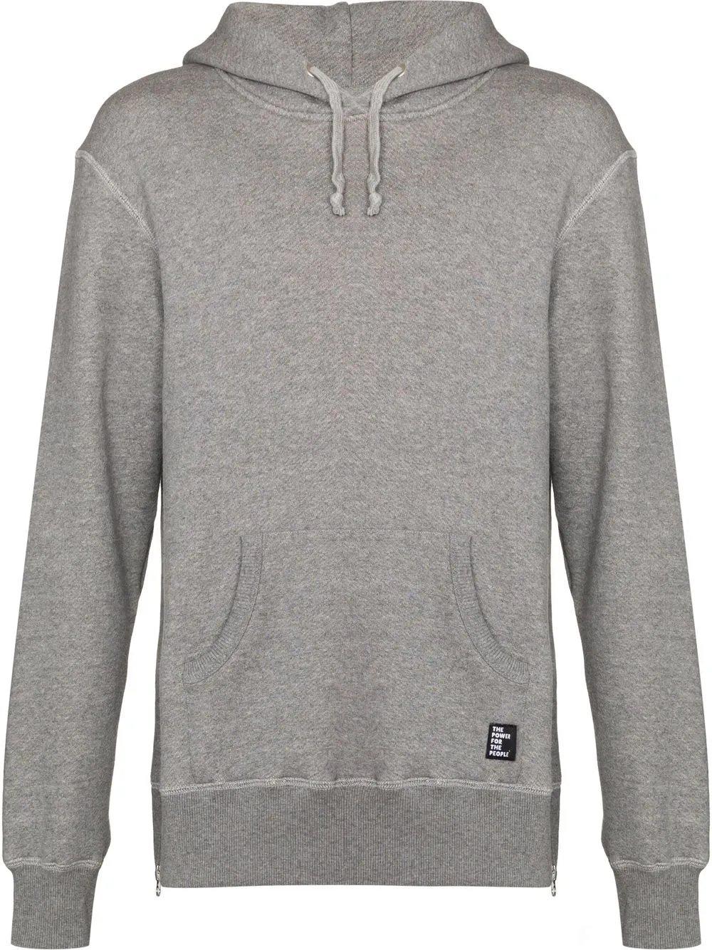 

The Power For The People hoodie con logo estampado - Gris