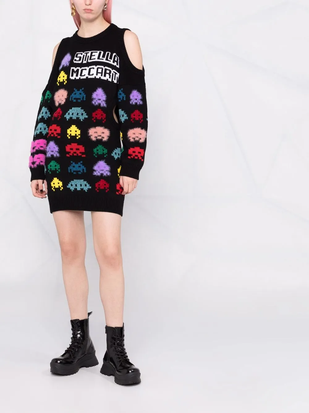stella cut out gown