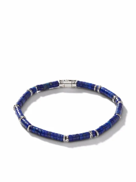 John Hardy pulsera Classic Chain Heishi Silver