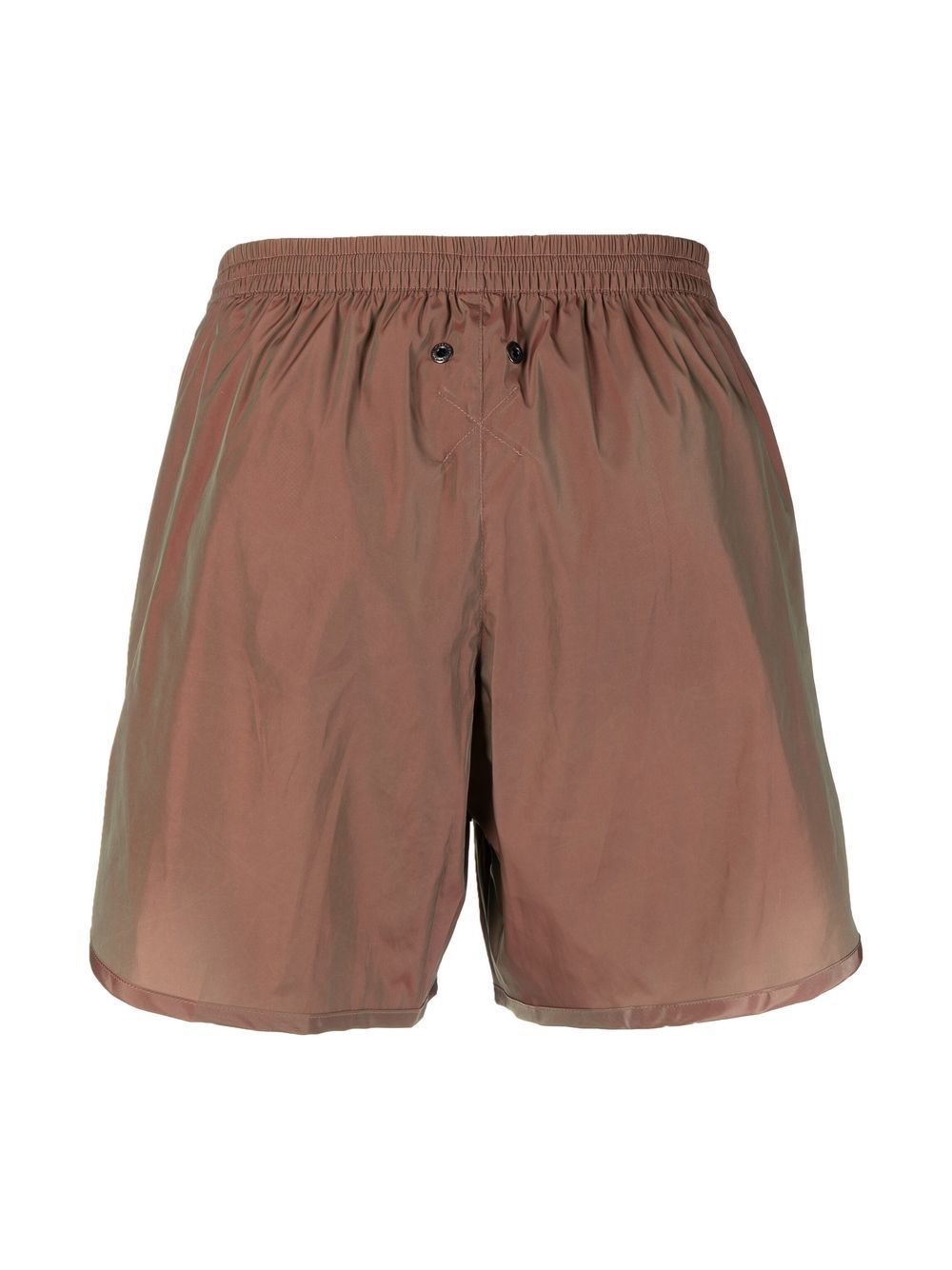 TRUE TRIBE Shorts met elastische tailleband - Bruin