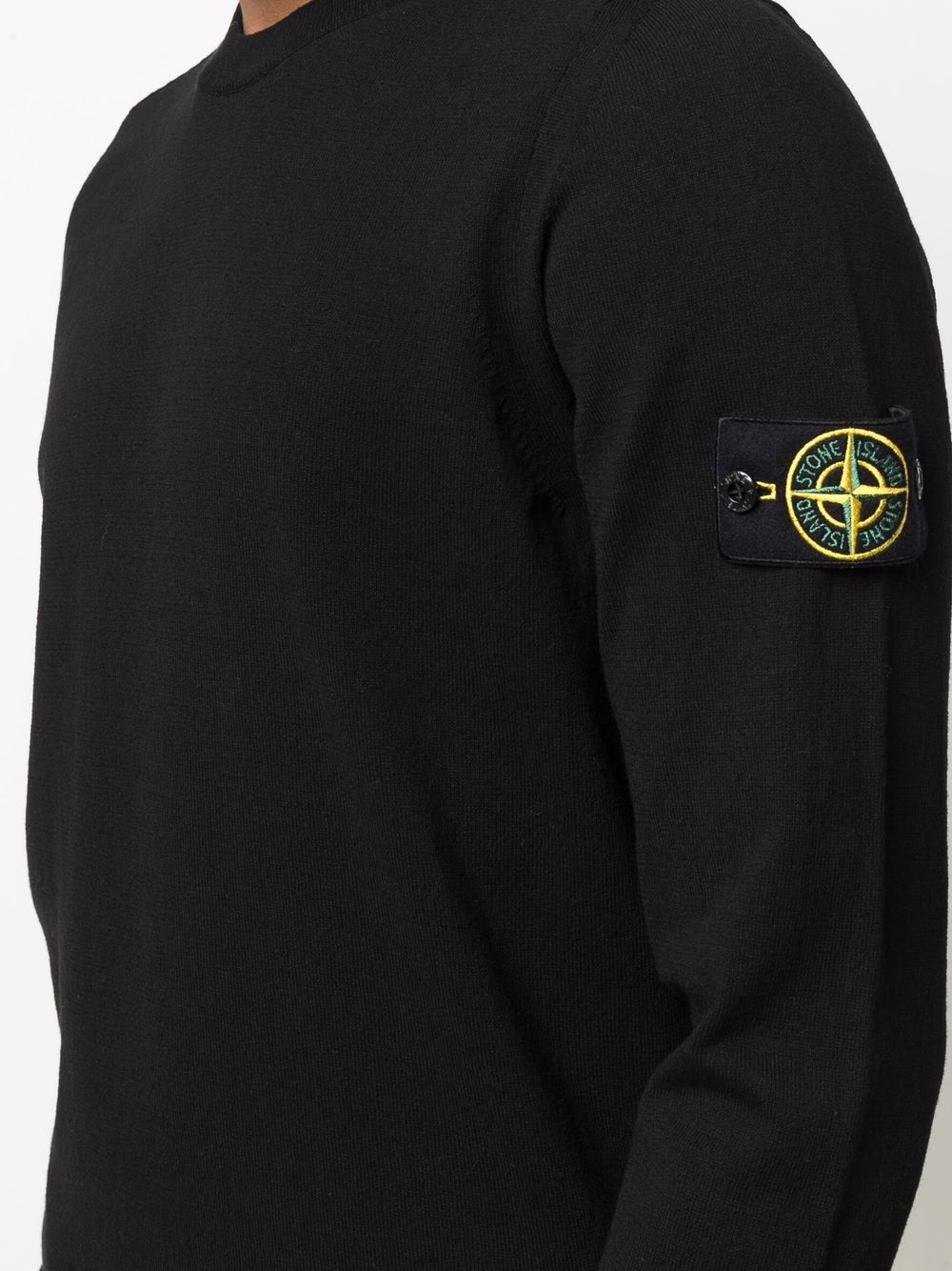 фото Stone island джемпер с нашивкой compass