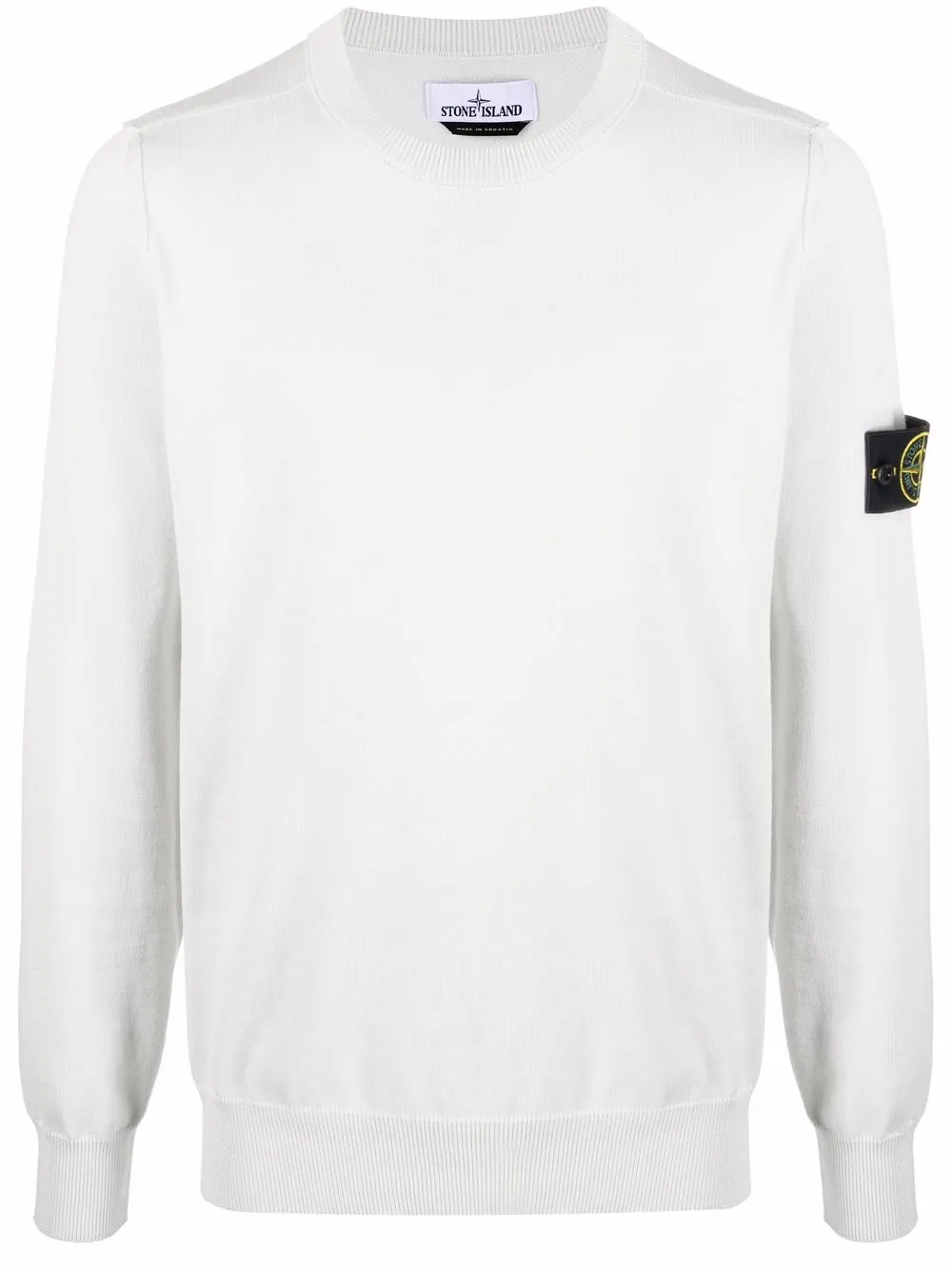 

Stone Island Compass badge crew-neck jumper - Grey