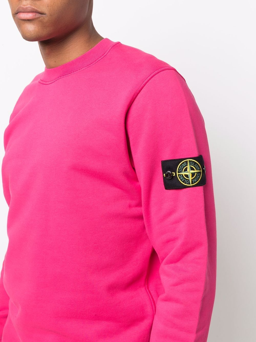 Stone Island Compass Badge crew-neck Sweatshirt - Farfetch