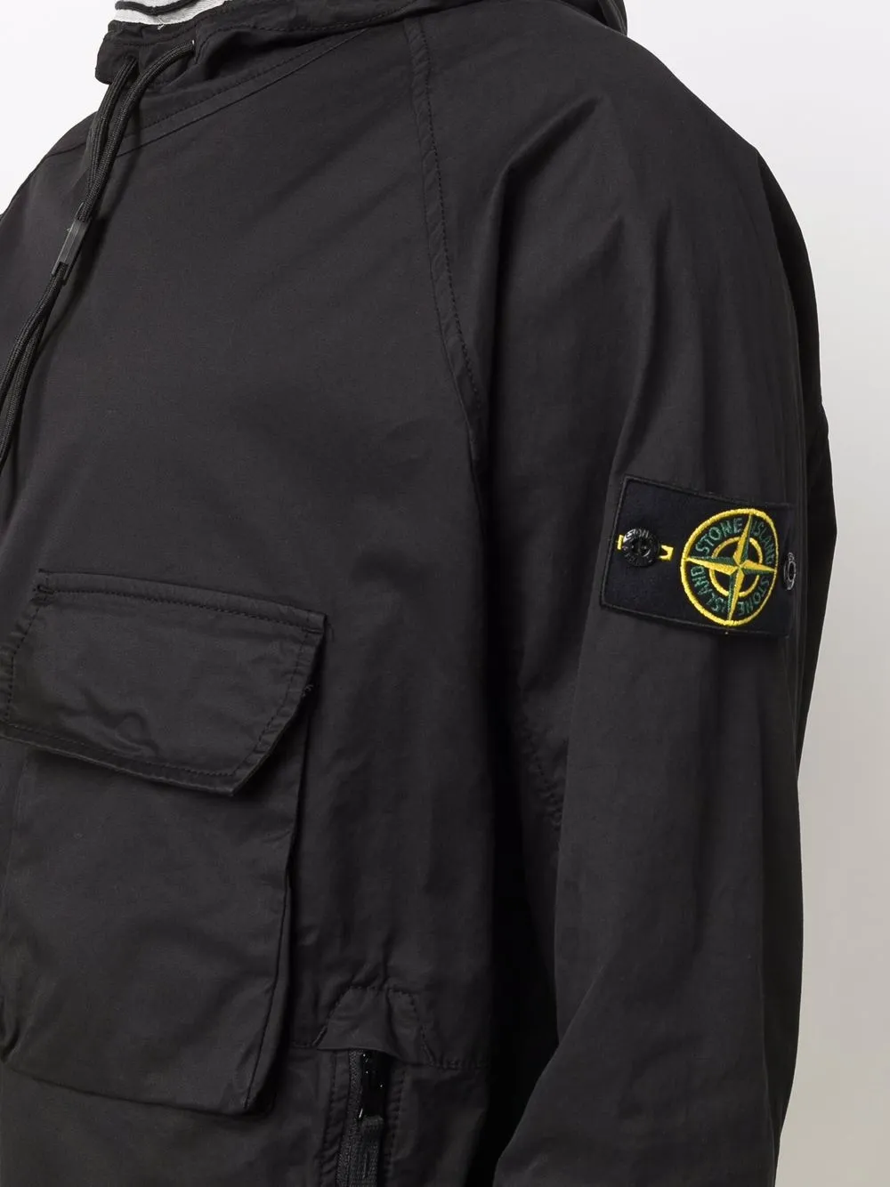 фото Stone island ветровка с нашивкой compass