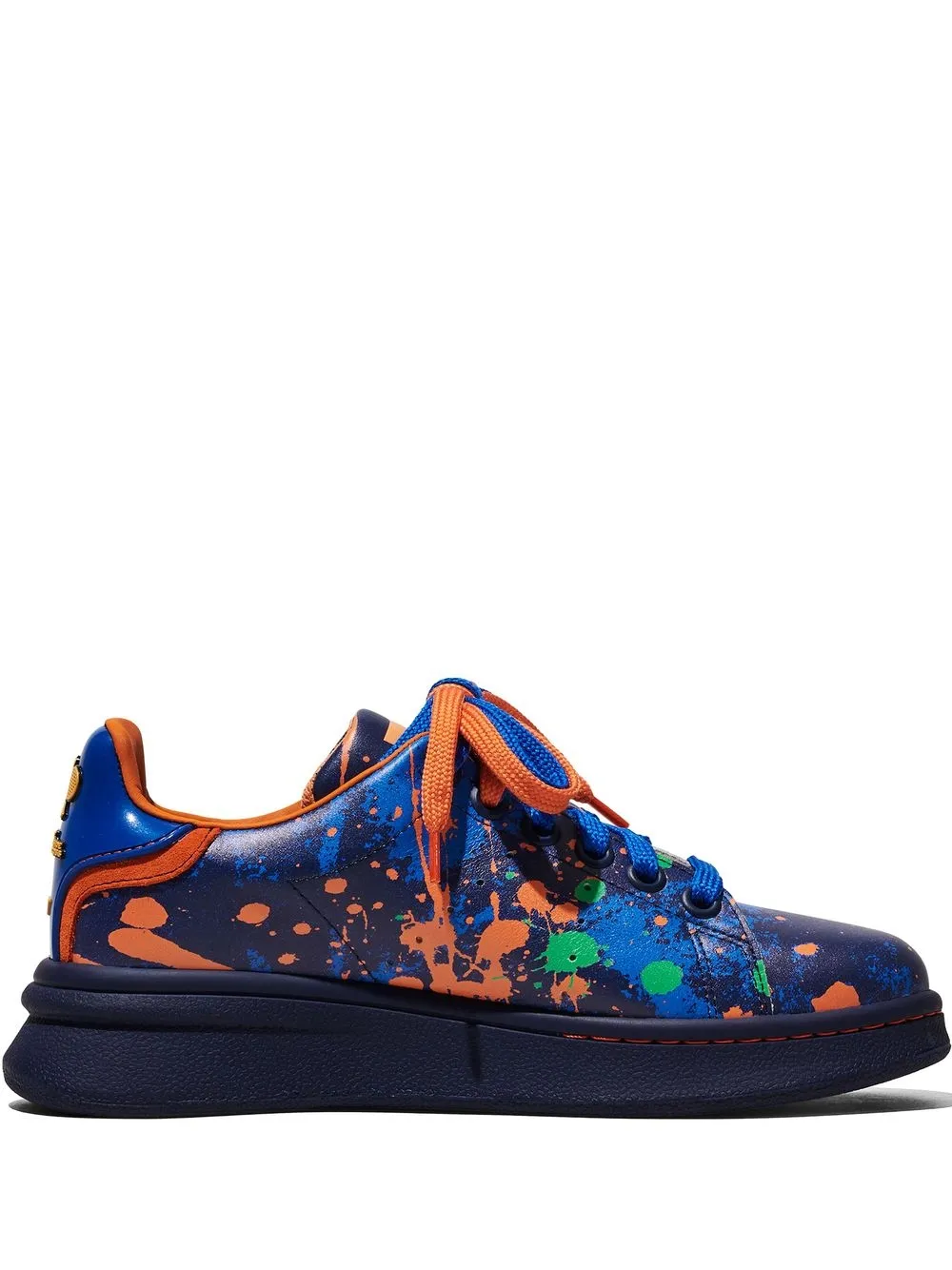 

Marc Jacobs tenis The Paint Splatter - Azul