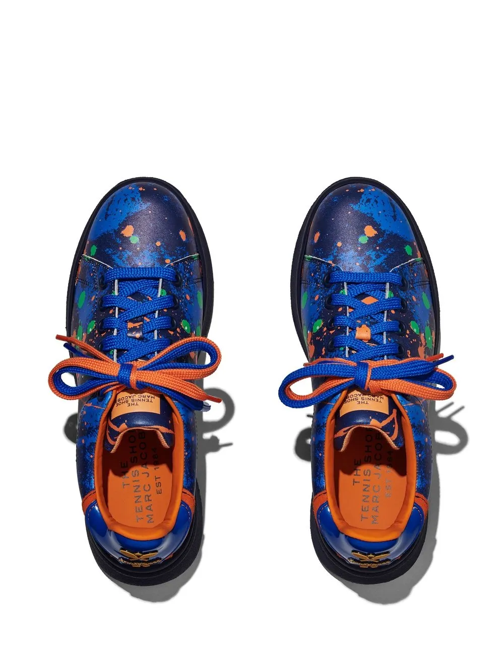 Marc Jacobs The Paint Splatter Tennis Shoe Sneakers Farfetch