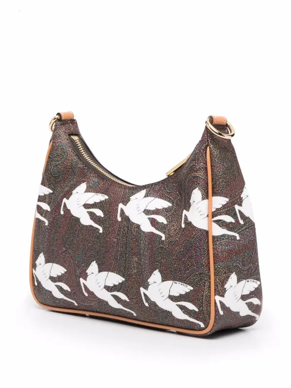 etro pegaso shoulder bolsa