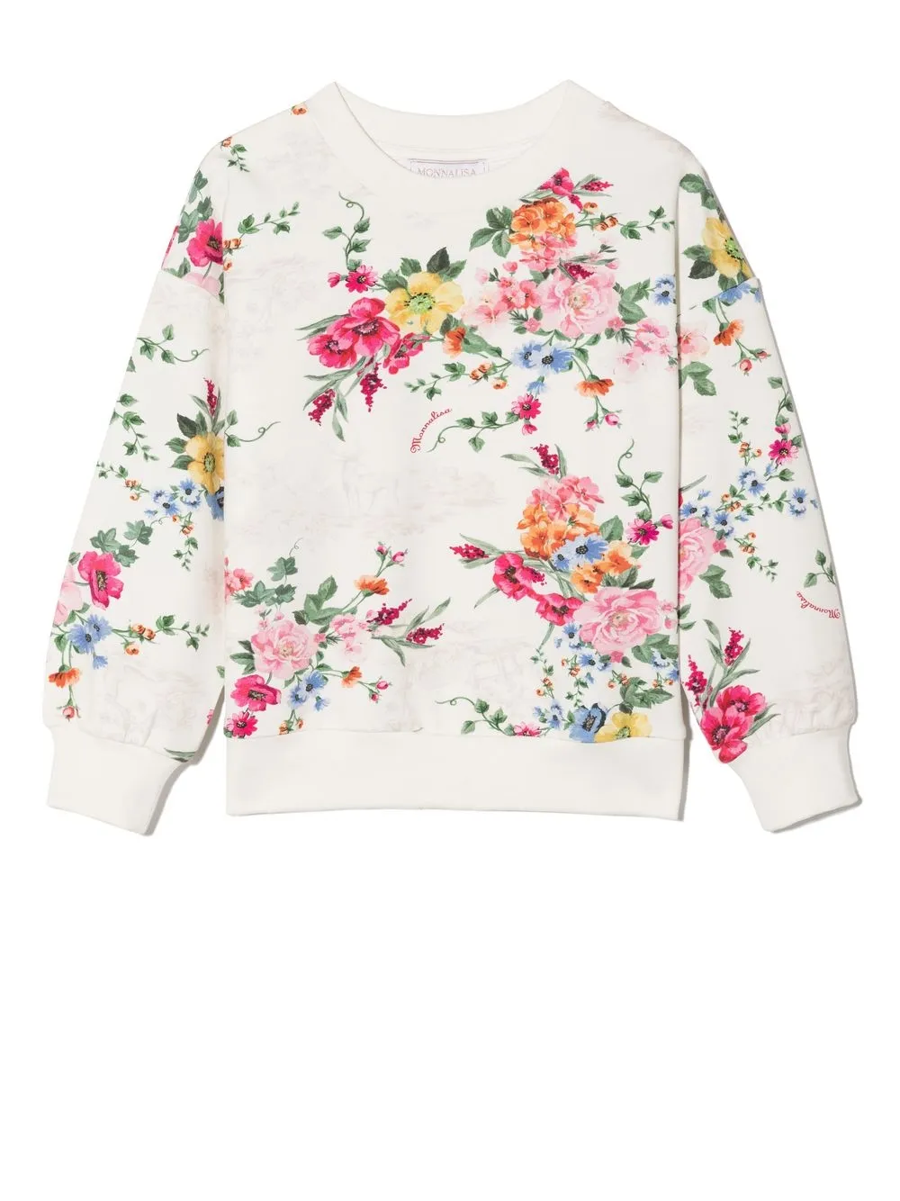 Red Floral Sweatshirt 2024 www.abcfpaints