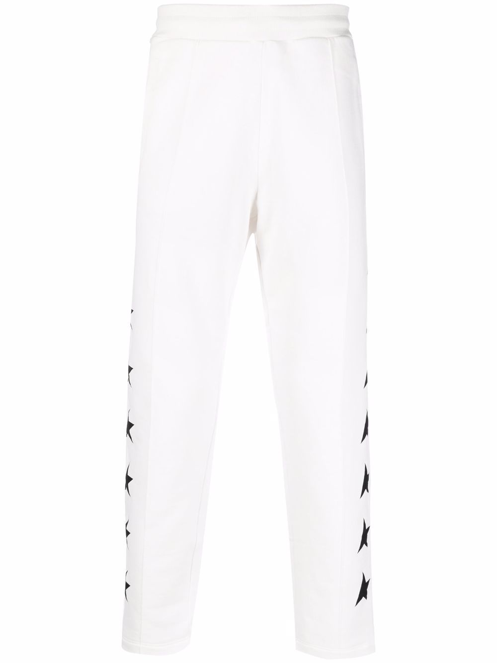 star print track pants