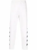 Golden Goose star print track pants - White
