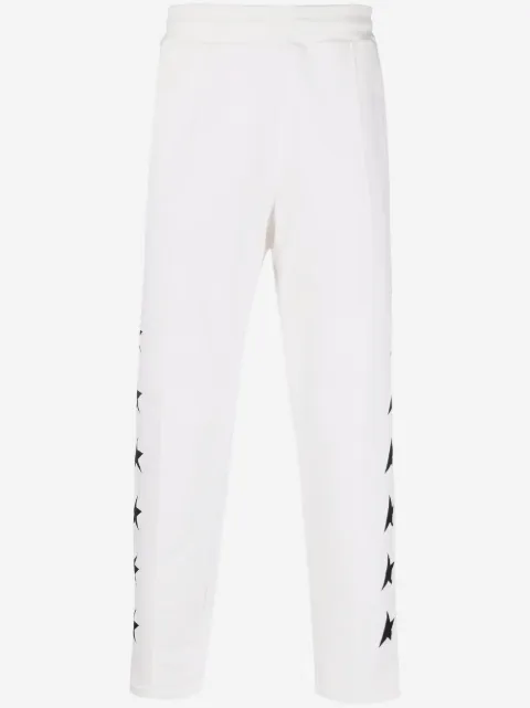 Golden Goose star print track pants