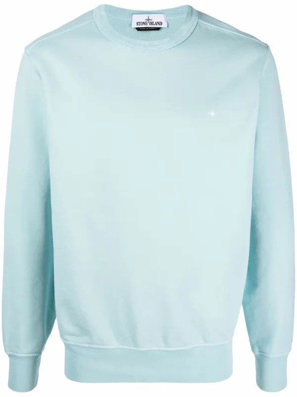 crew neck sweatshirt embroidery