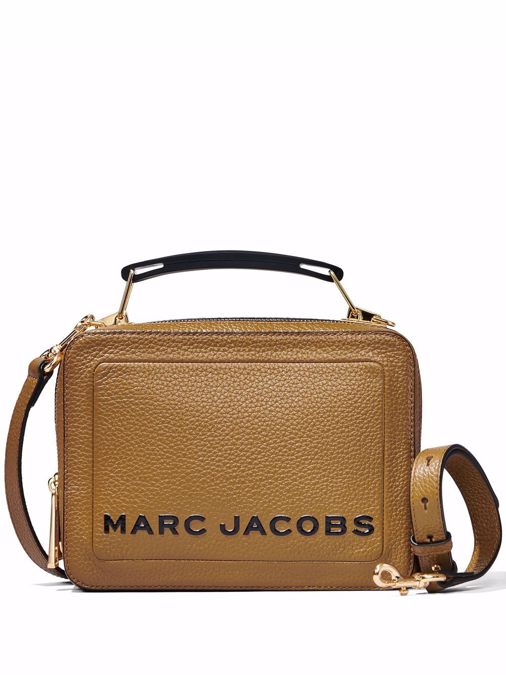 Marc Jacobs The Textured Box 23 Crossbody Bag In Brown