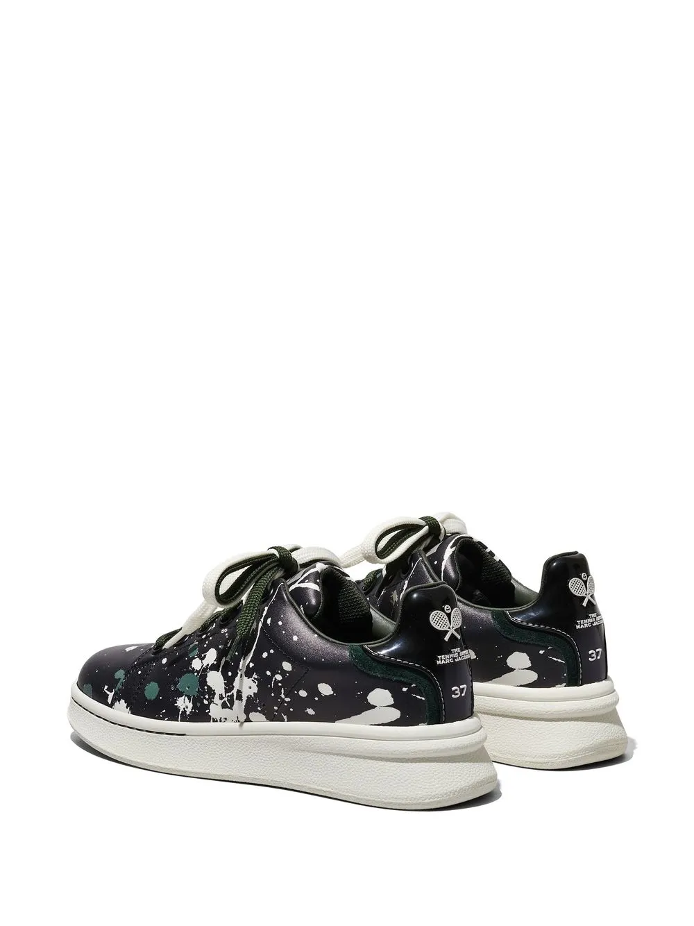 Marc Jacobs The Paint Splatter Tennis Shoe Sneakers Farfetch