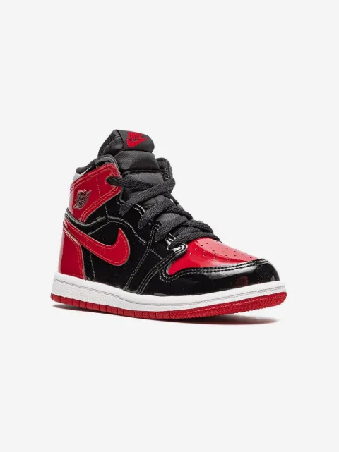 Jordan Kids Air Jordan 1 Retro High OG "Bred Patent" sneakers