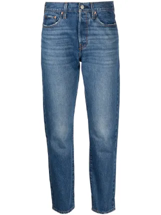 Shop Levi's Wedgie Icon-cut jeans with 