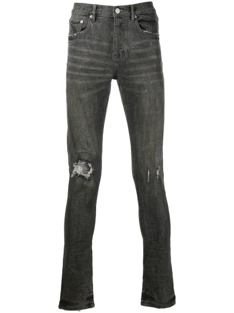 Purple Brand P001 ripped skinny jeans