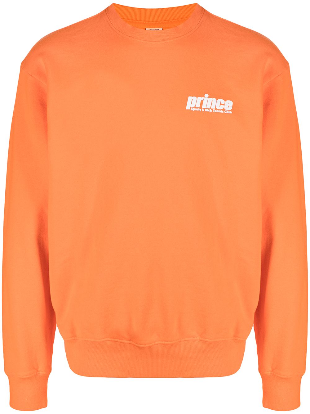 Sporty & Rich x Prince logo-print sweatshirt - Orange