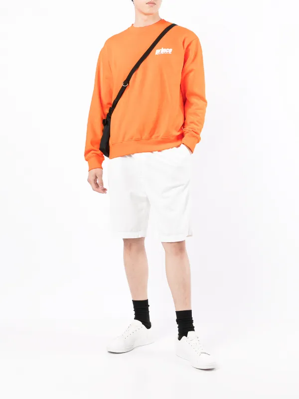 スウェット・トレーナー Sporty & Rich Prince Man to Man Orange CR511OR CR511ORSS22 Sporty & Rich x Prince logo-print Sweatshirt | Orange | FARFETCH