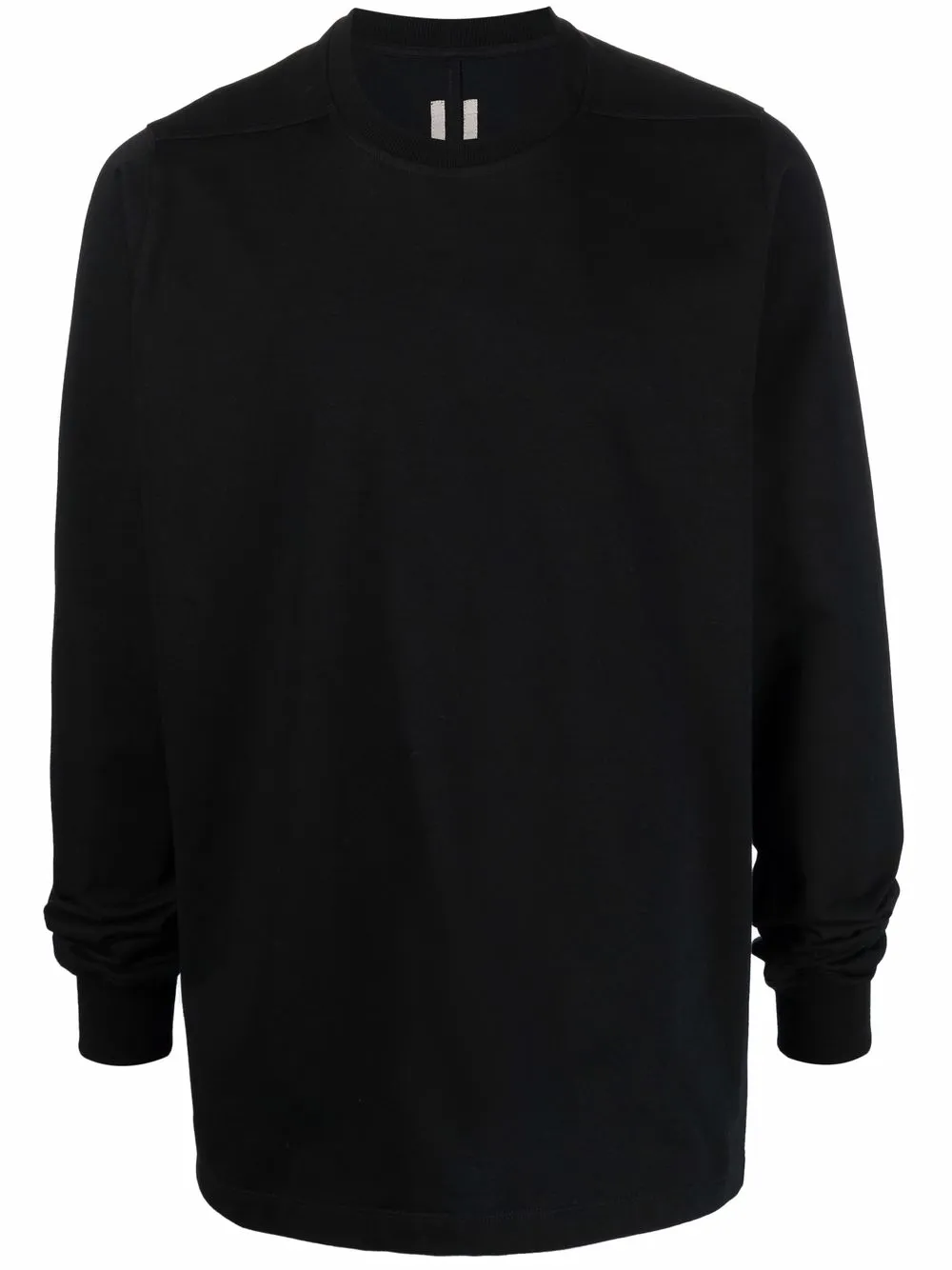 

Rick Owens top de manga larga - Negro
