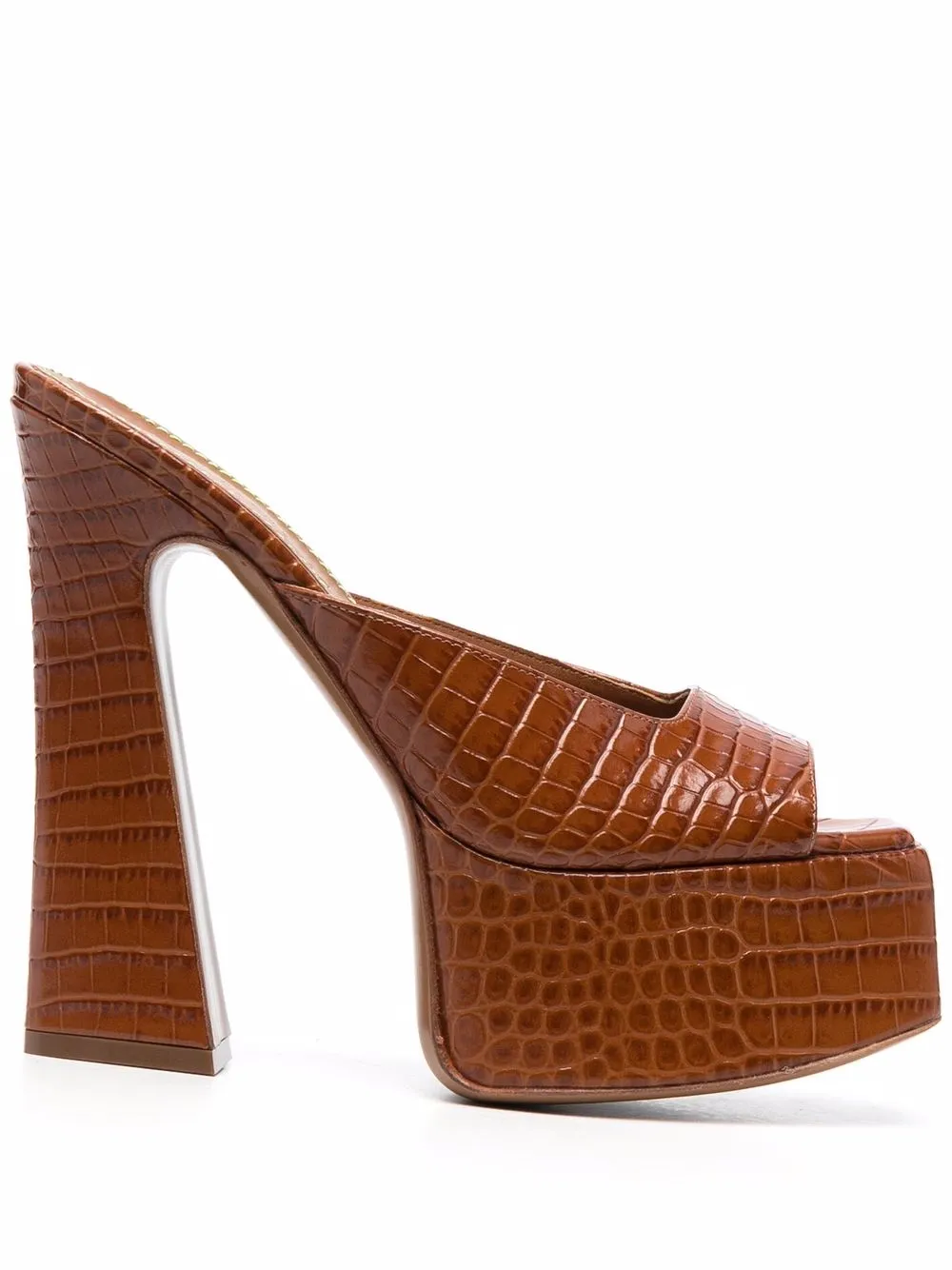 THE SADDLER босоножки на платформе с открытым носком