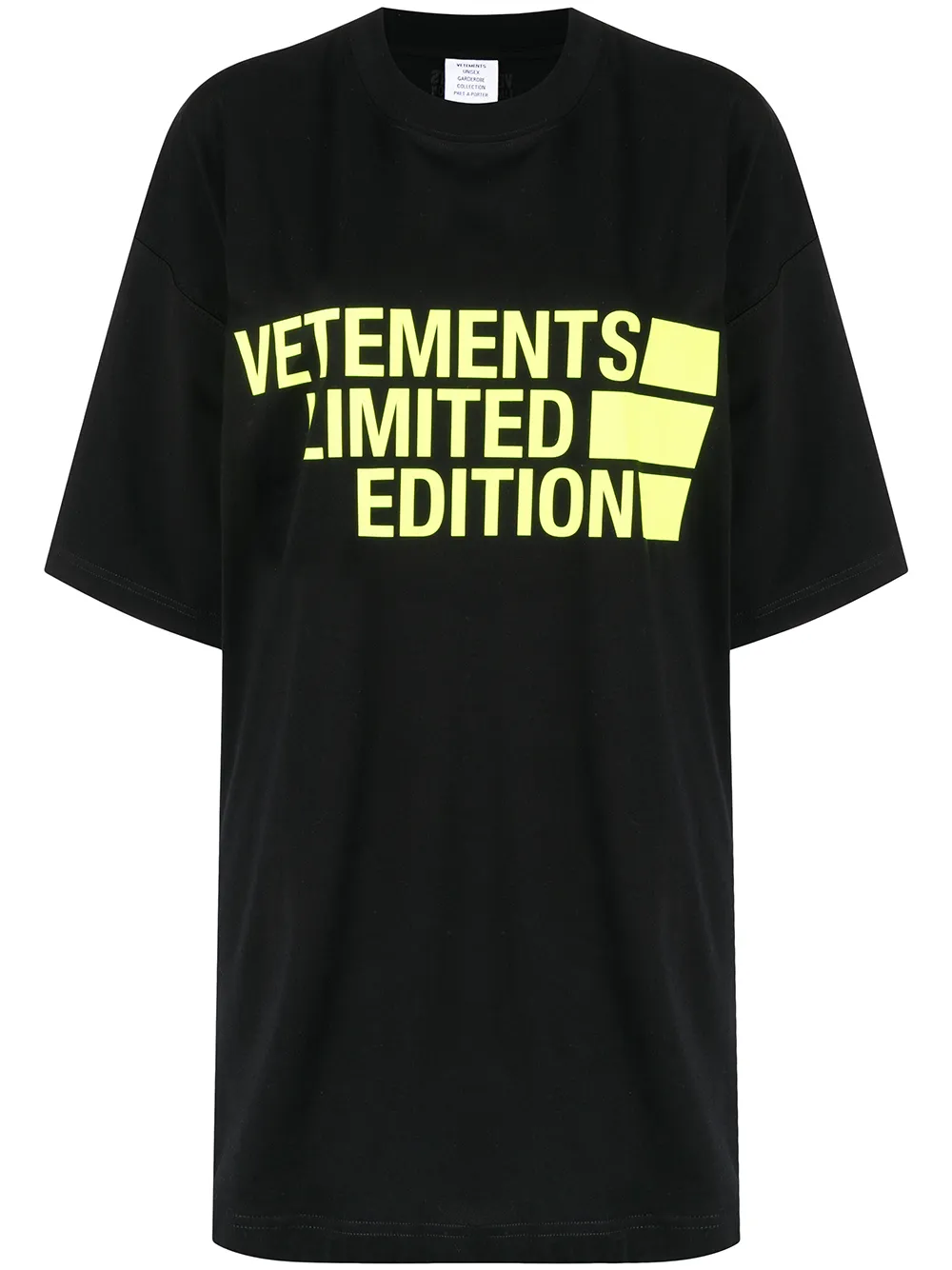 фото Vetements футболка limited edition с логотипом