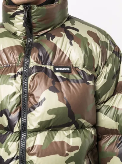 Sale VETEMENTS Camouflage-print Logo 