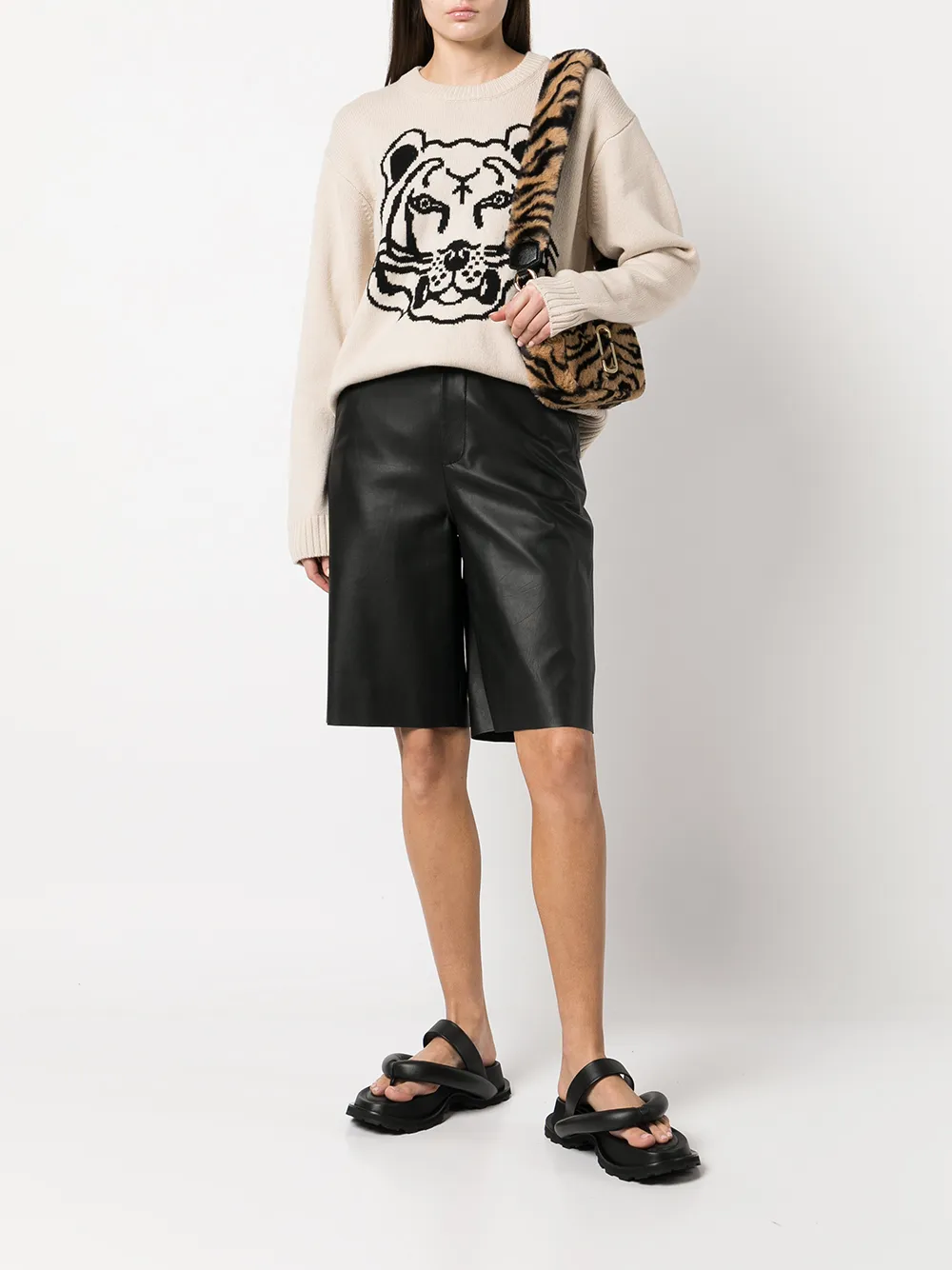Kenzo Wollen trui - Beige