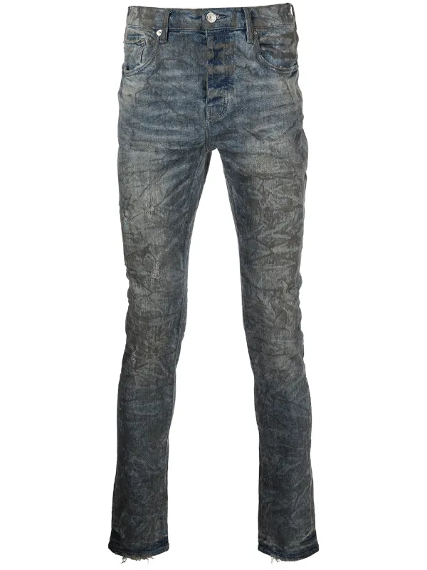 Purple Brand P001 Distressed Skinny 