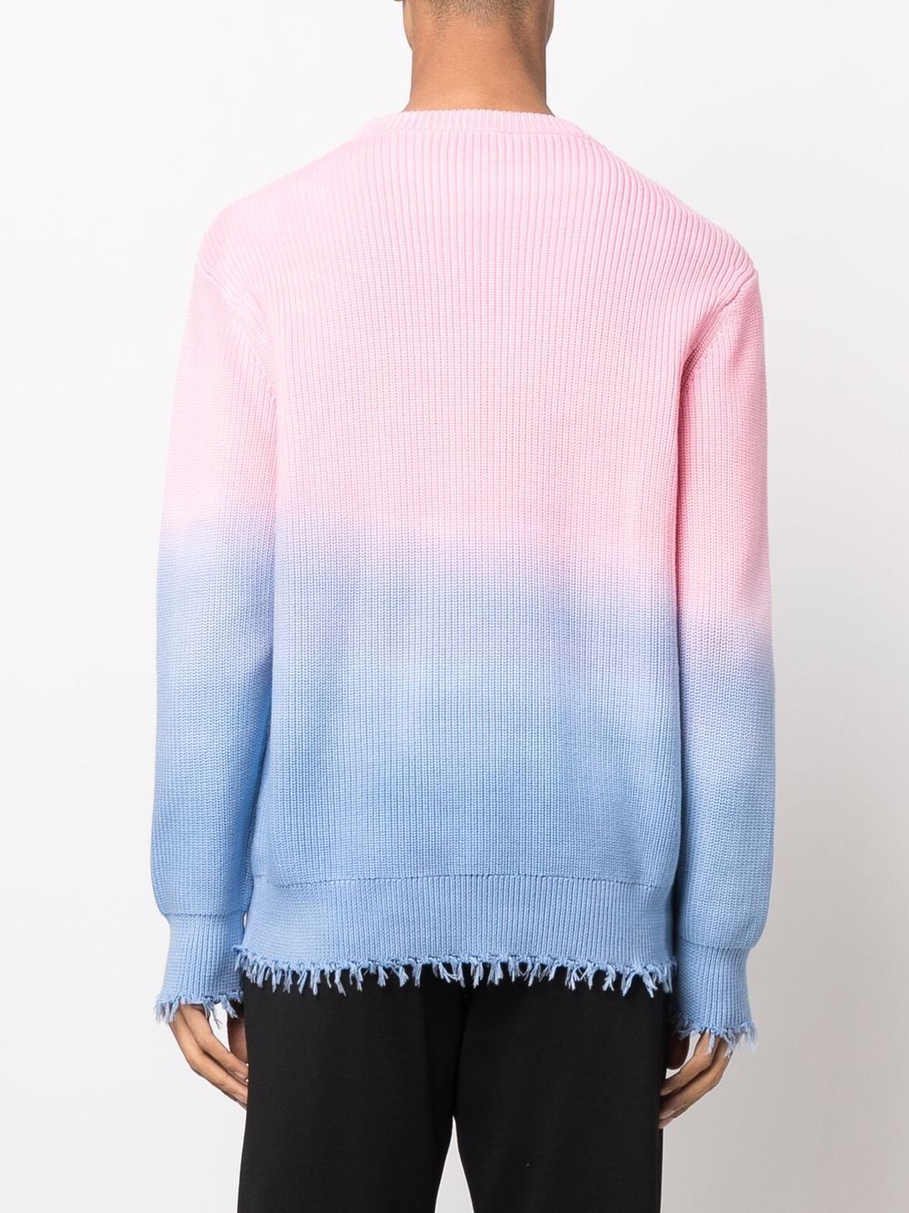 фото Mauna kea ombré-effect crew neck jumper